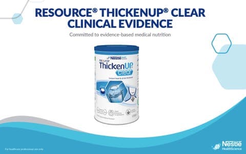 Thicken Up Clear Evidence-Based Nutrition Image Banner