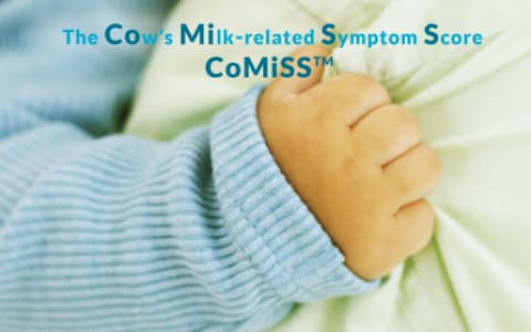 Baby Hand For Cows Milk Related Symptoms Score Image Banner