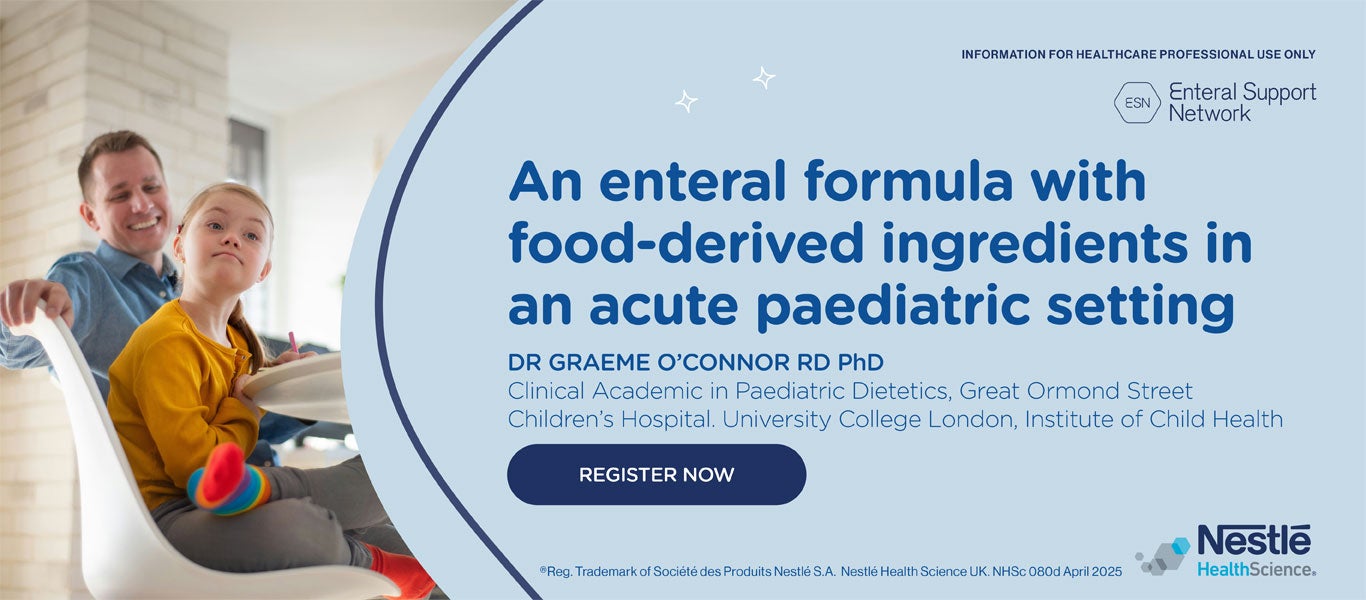An enteral formula with food-derived ingredients