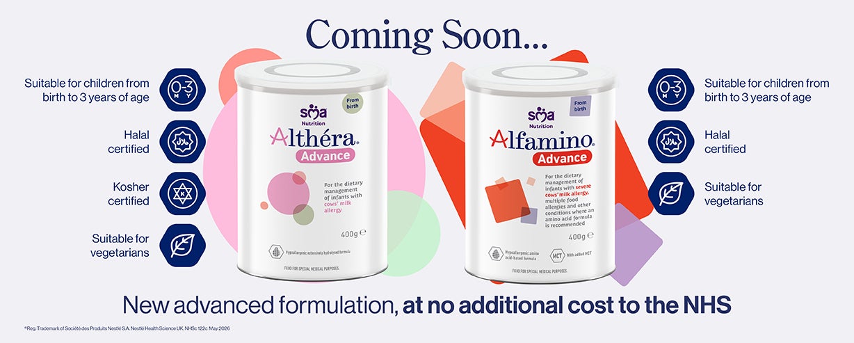 New advanced formulation, at no additional cost to the NHS.
