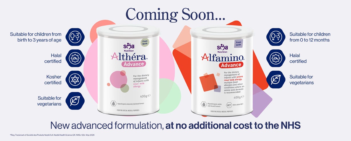 New advanced formulation, at no additional cost to the NHS.