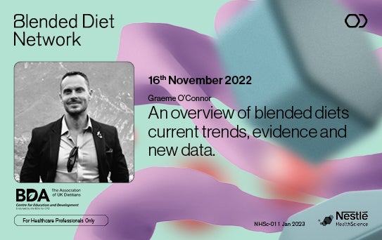 An overview of blended diets current trends, evidence and new data