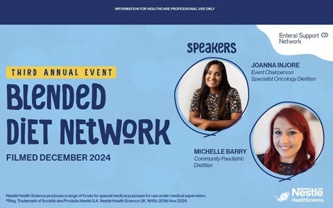 Blended Diet Network – HCP event with Joanna Injore and Michelle Barry