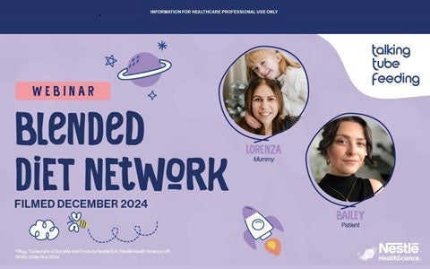 Blended Diet Network – Caregiver and patient event with Lorenza and Bailey 
