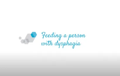 Feeding A Person With Dysphagia Banner